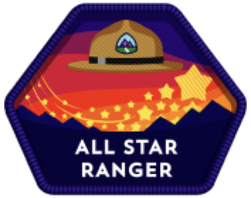 All Star Ranger rank art