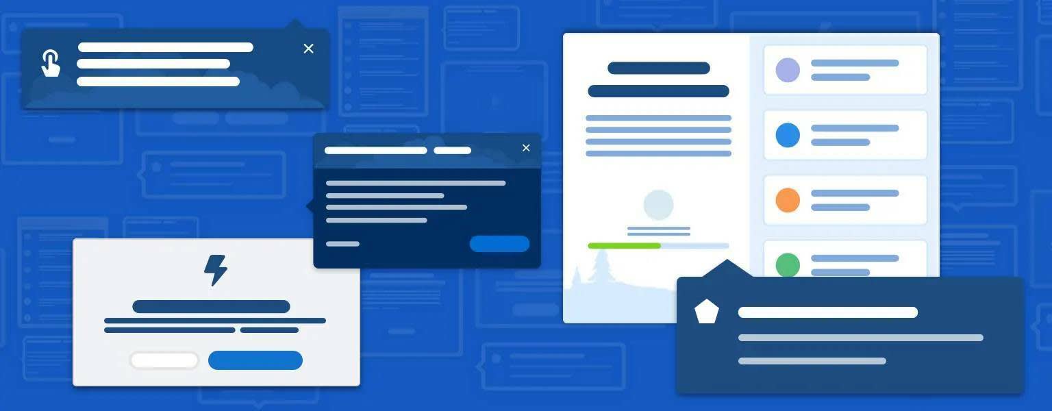 Esquema de página de varios componentes en aplicación