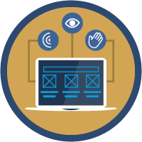 Designing for Web Accessibility badge