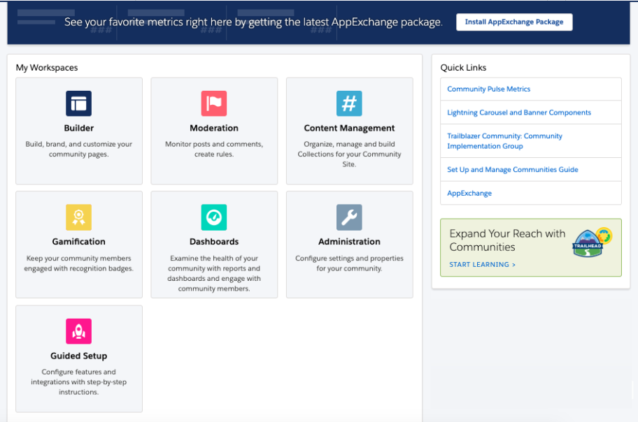 Imagen de un portal básico.