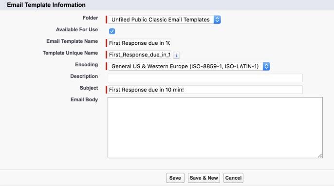 Create a Milestone Email Template