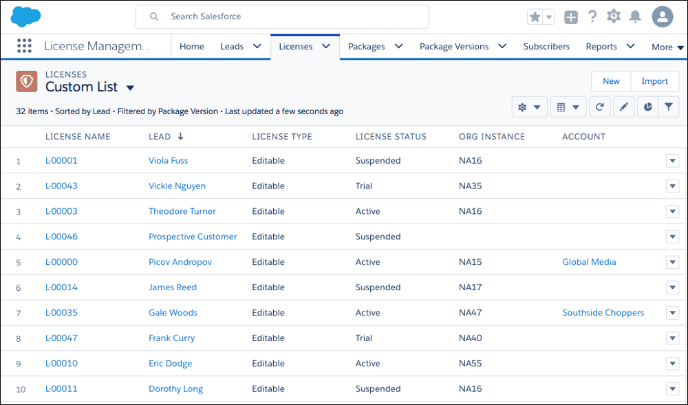 The License Management App