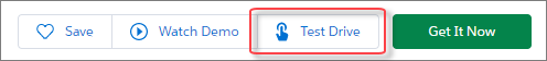 Take a Test Drive button