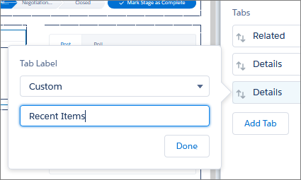 Add a new tab