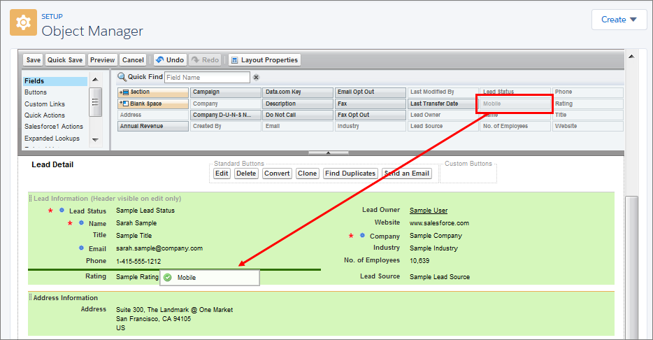 Master thesis page layout salesforce