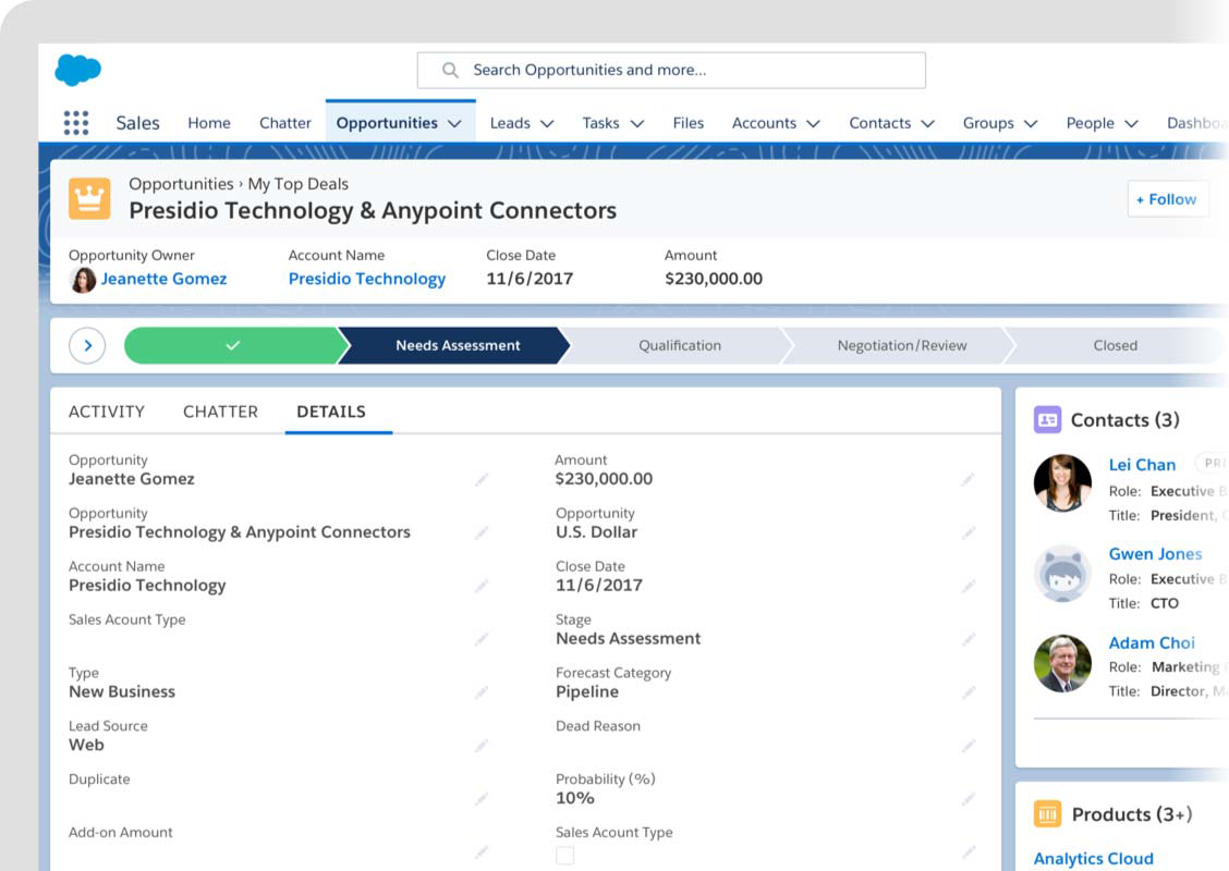 lightning app builder salesforce1