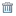 the trash can icon