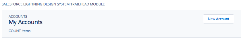 List view with header complete