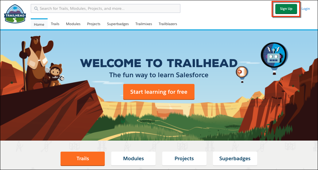 Get Started With Trailhead Unit Salesforce Trailhead 4374