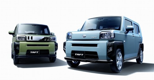  ”ガラスルーフ全車標準装備”という衝撃　ダイハツが投じる軽SUV「タフト」