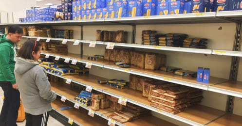 【緊急現地報告】新型コロナ感染拡大のイタリア、現地スーパーからパスタが消えたワケ