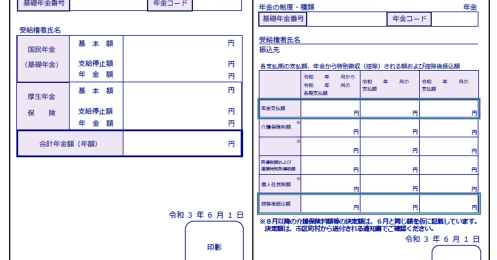 年金を受取る人に届く「年金振込通知書」とは？何を確認すべきか解説