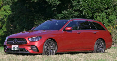 ベンツE200、ベーシックモデルとは思えない正統派ステーションワゴンの“大胆進化”