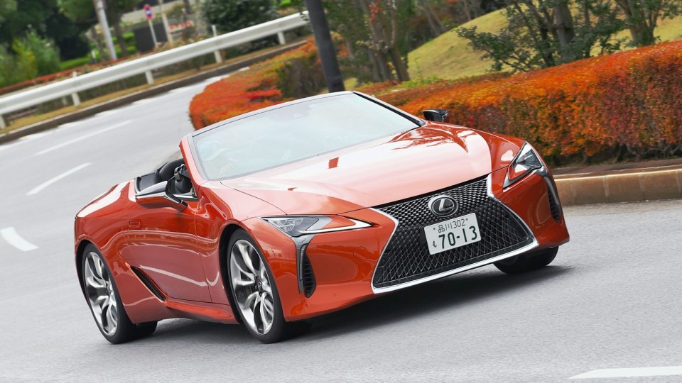 世界一美しいオープンカー レクサスlcコンパーチブルの惚れ惚れする開閉ショー Money Plus