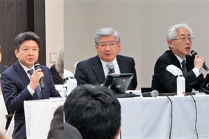 3人の代表執行役副社長