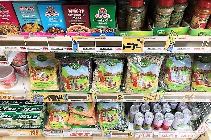 インド料理に使う豆だけでこんなに多い