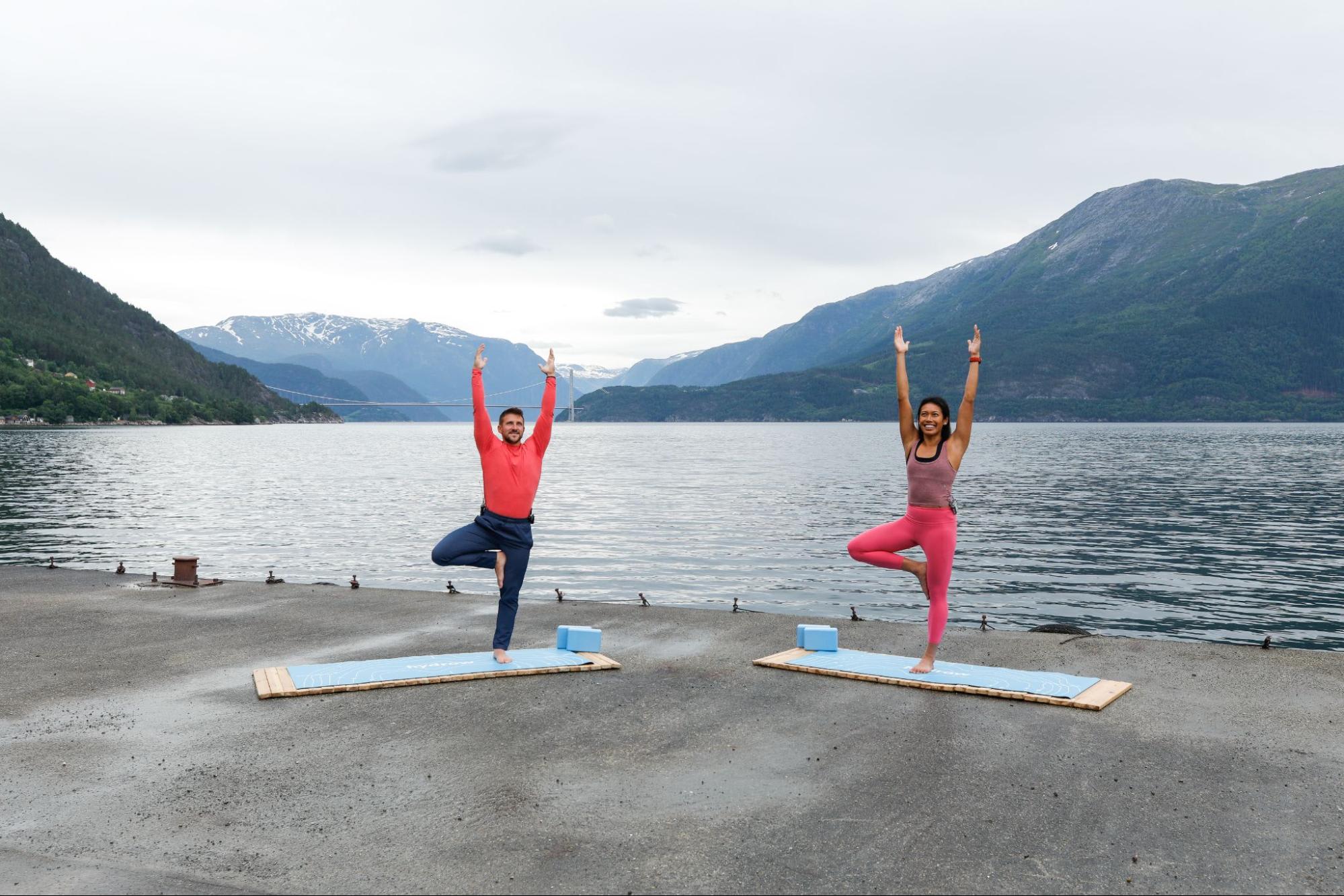 Yoga on the Lake