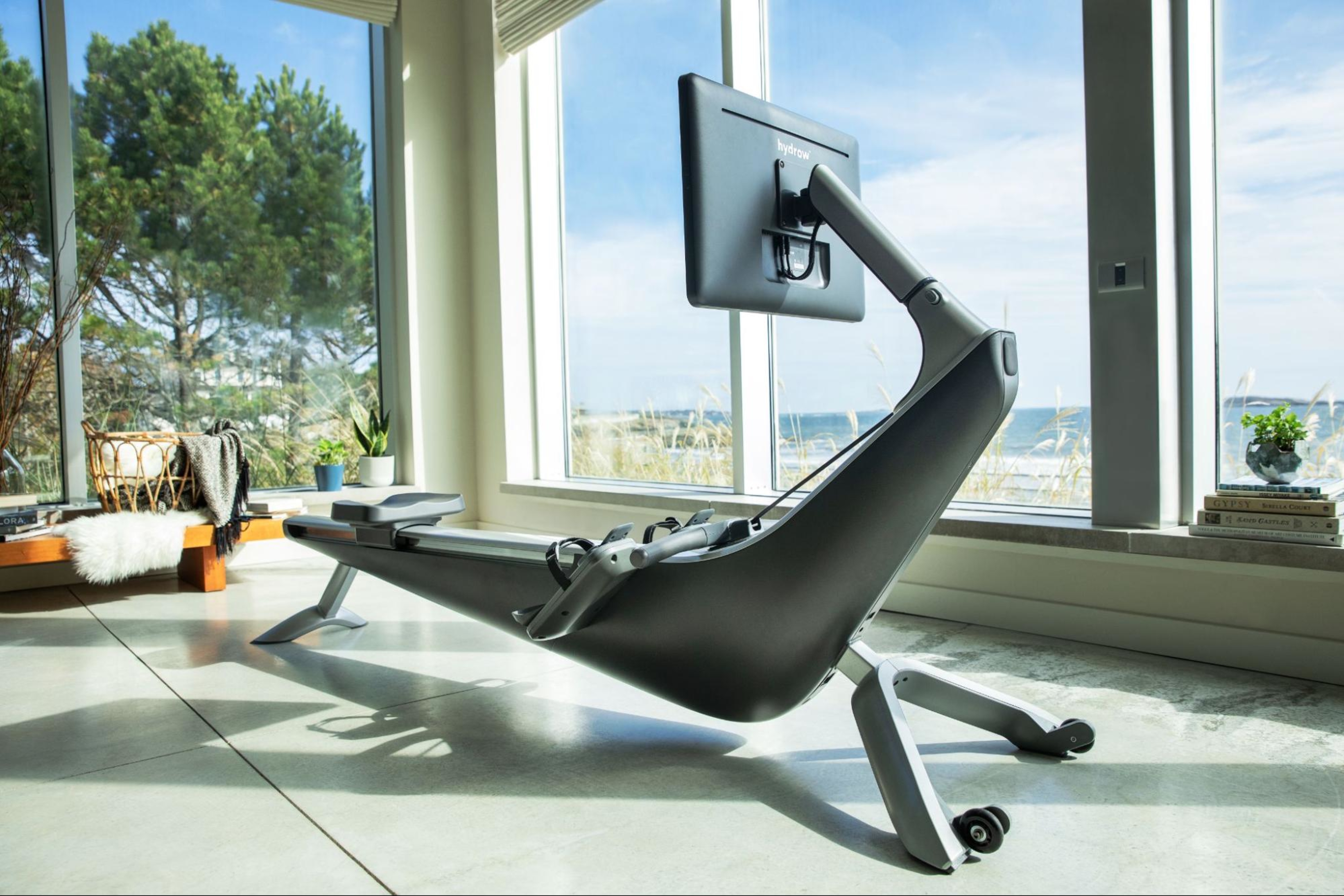 The Hydrow rowing machine, a great option for rowing beginners.