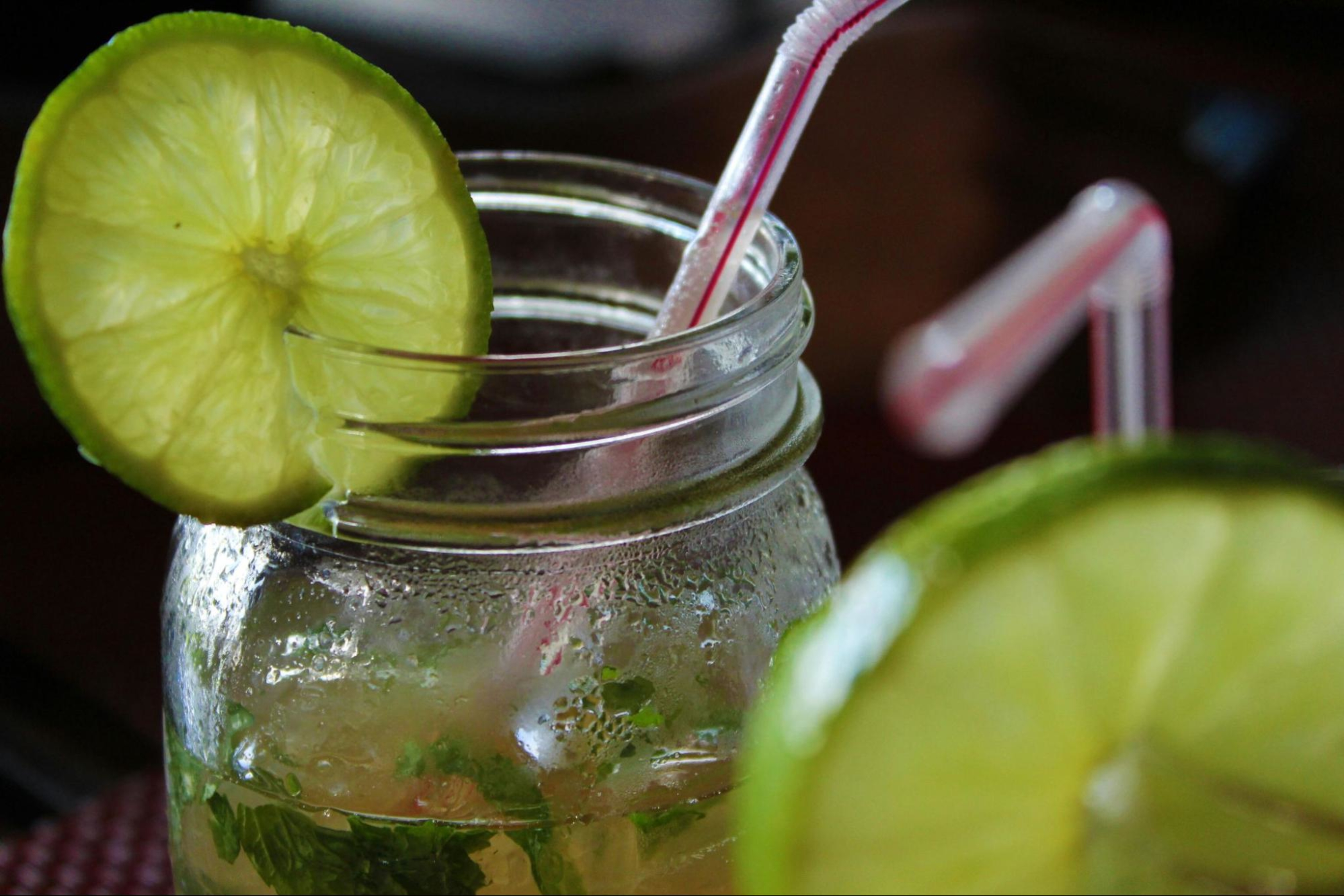A virgin dark 'n' stormy, an easy mocktail recipe for Dry January.