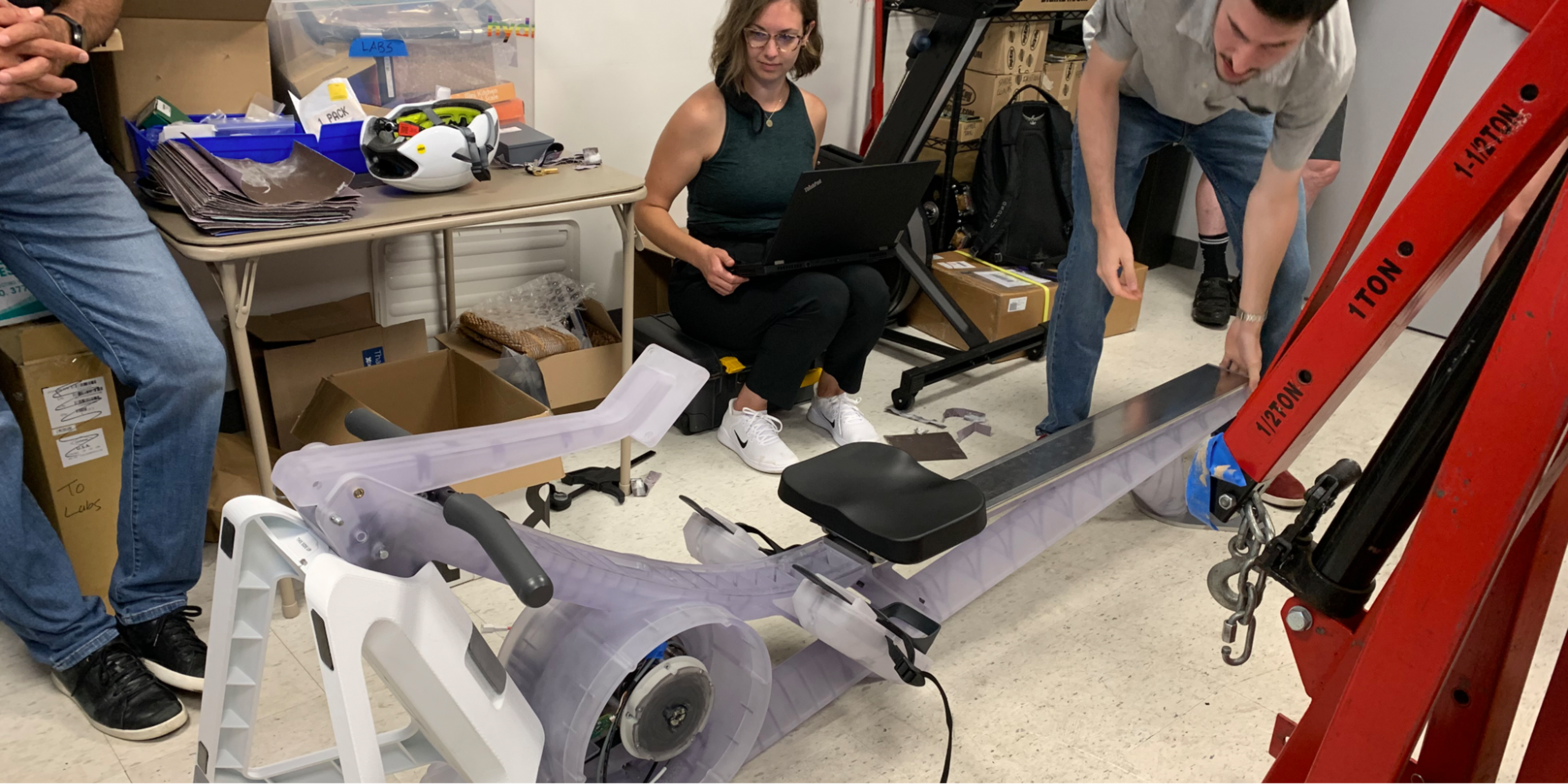 Behind-the-scenes look at how the Hydrow Wave was designed and built.