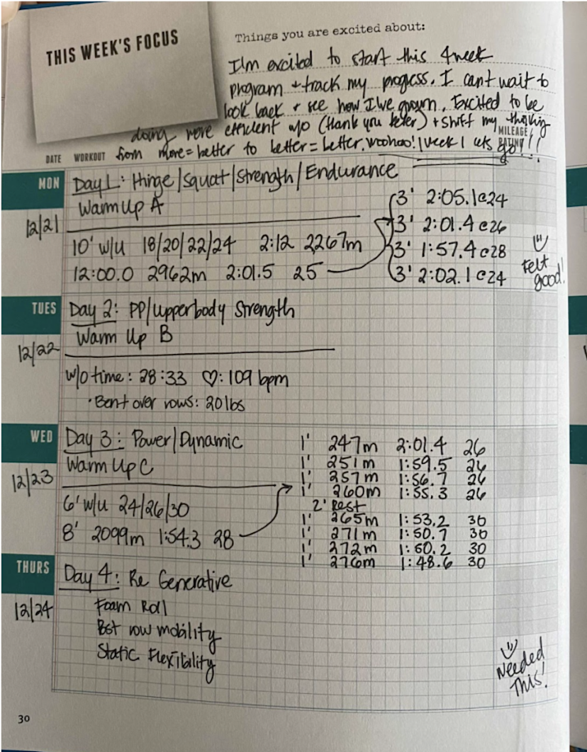 Mac’s 4-week Training Plan - Hydrow Rowing Machines & Classes