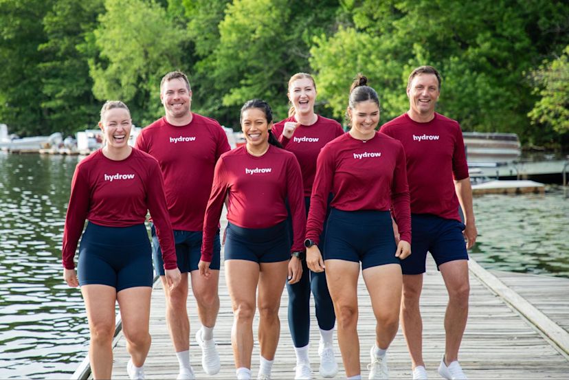 Hydrow Athletes prepare to lead workouts for the 2026 Hydrow Games.