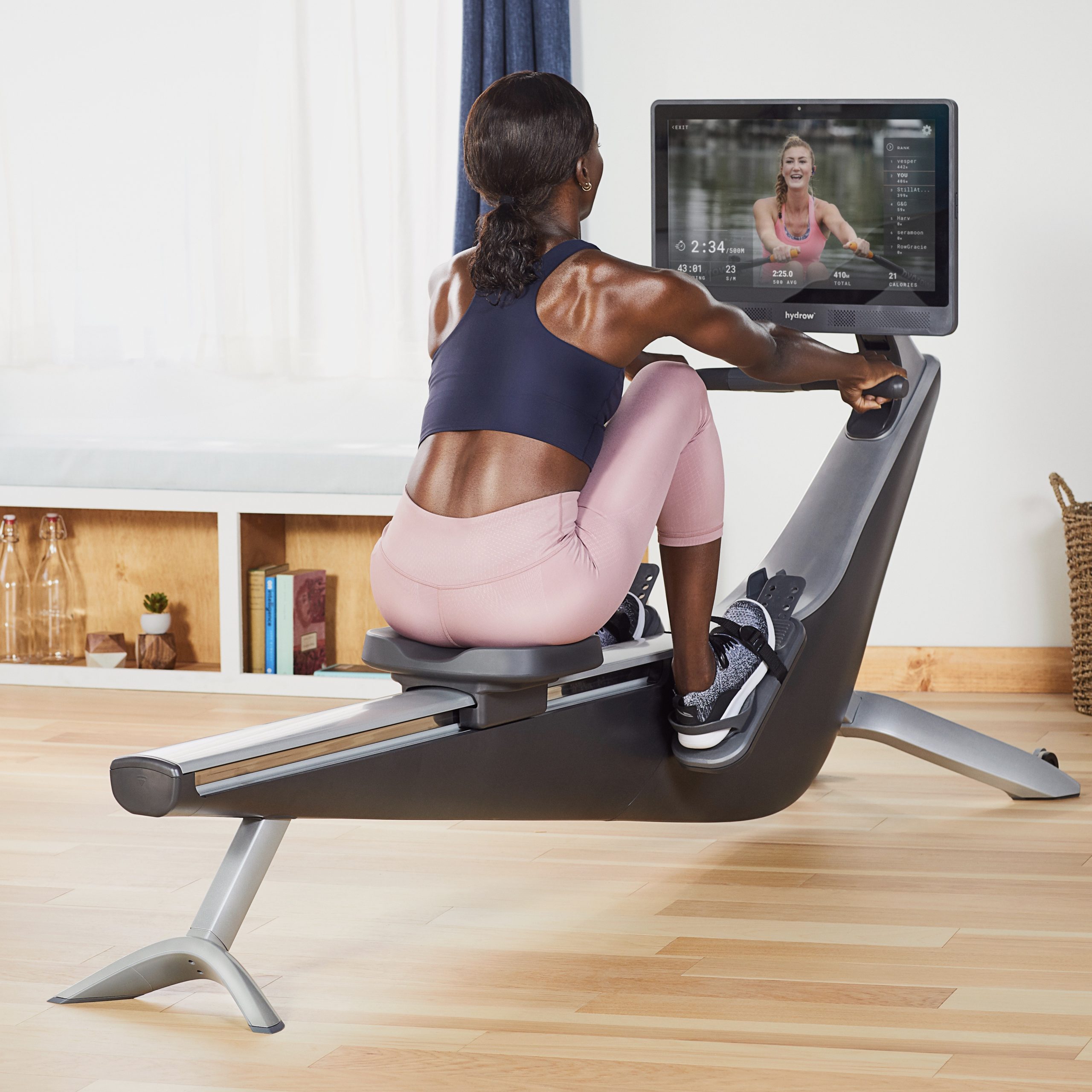 stream rowing workouts