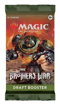 The Brothers' War Draft Booster Pack artwork