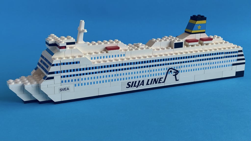 1554 Silja Line Ferry - Hyggebygge