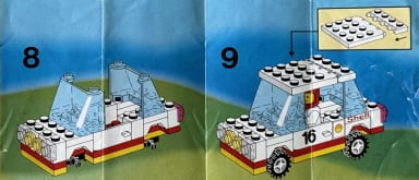 Instructions for building steps 8 & 9