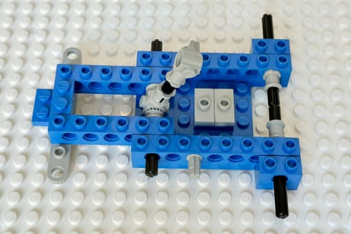 Pieces to make the left side mirror the right added