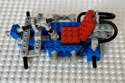 Seat added and steering linkage completed