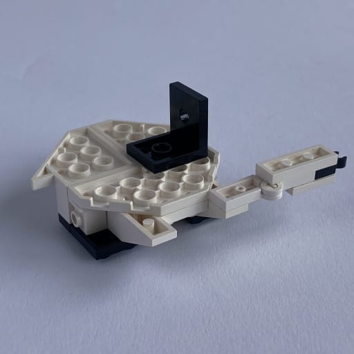The left robotic arm