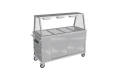 Culinaire Mobile Bain Marie Hot Cupboard with A Frame Gantry