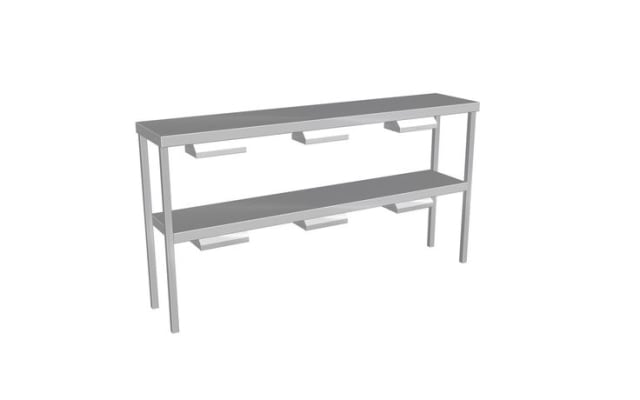 Culinaire Heated Double Gantry Heat Lamps to Both Shelves CH.GDD.4