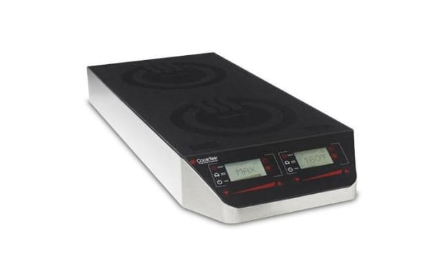 CookTek Dual Induction Cooktop - Benchtop with Touch-Pad MCFG