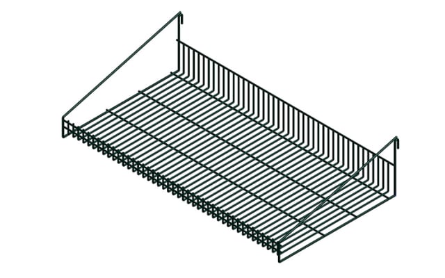 Metro Smartwall Accessory Shelf with Retaining Edge GS-Shelf