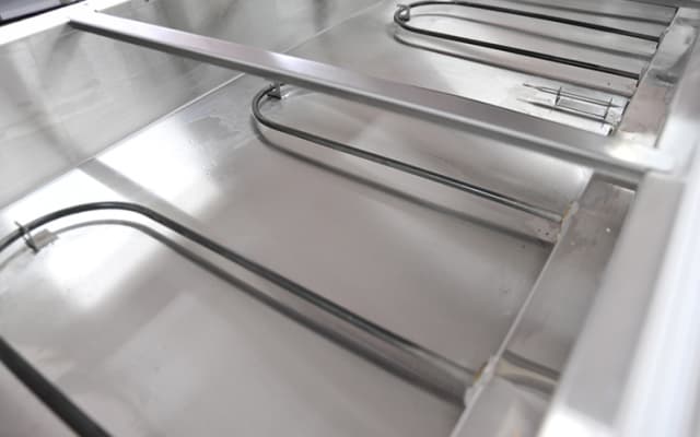 Woodson 5 Module Curved Hot Food Display W.HFC25