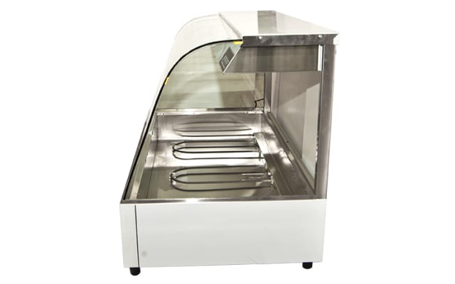 Woodson 5 Module Curved Hot Food Display W.HFC25