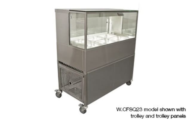 Woodson 3 Module Square Cold Food Display W.CFSQ23