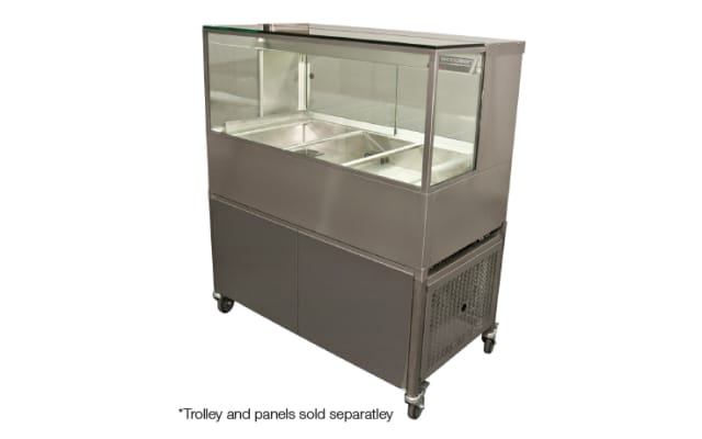 Woodson 3 Module Square Cold Food Display W.CFSQ23