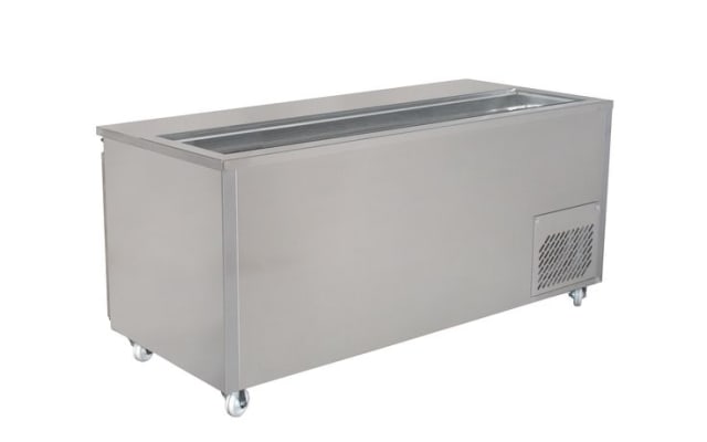 Woodson 3 Door Flat Deck Sandwich Preparation Bench W.SM.1885