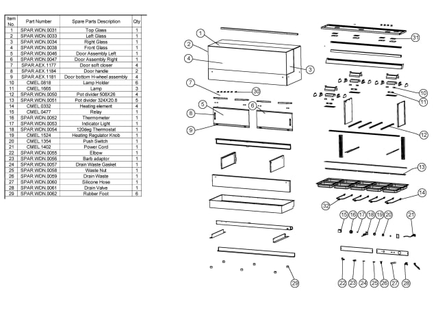 wh.hfsqb25_a1_spare_parts_drawing