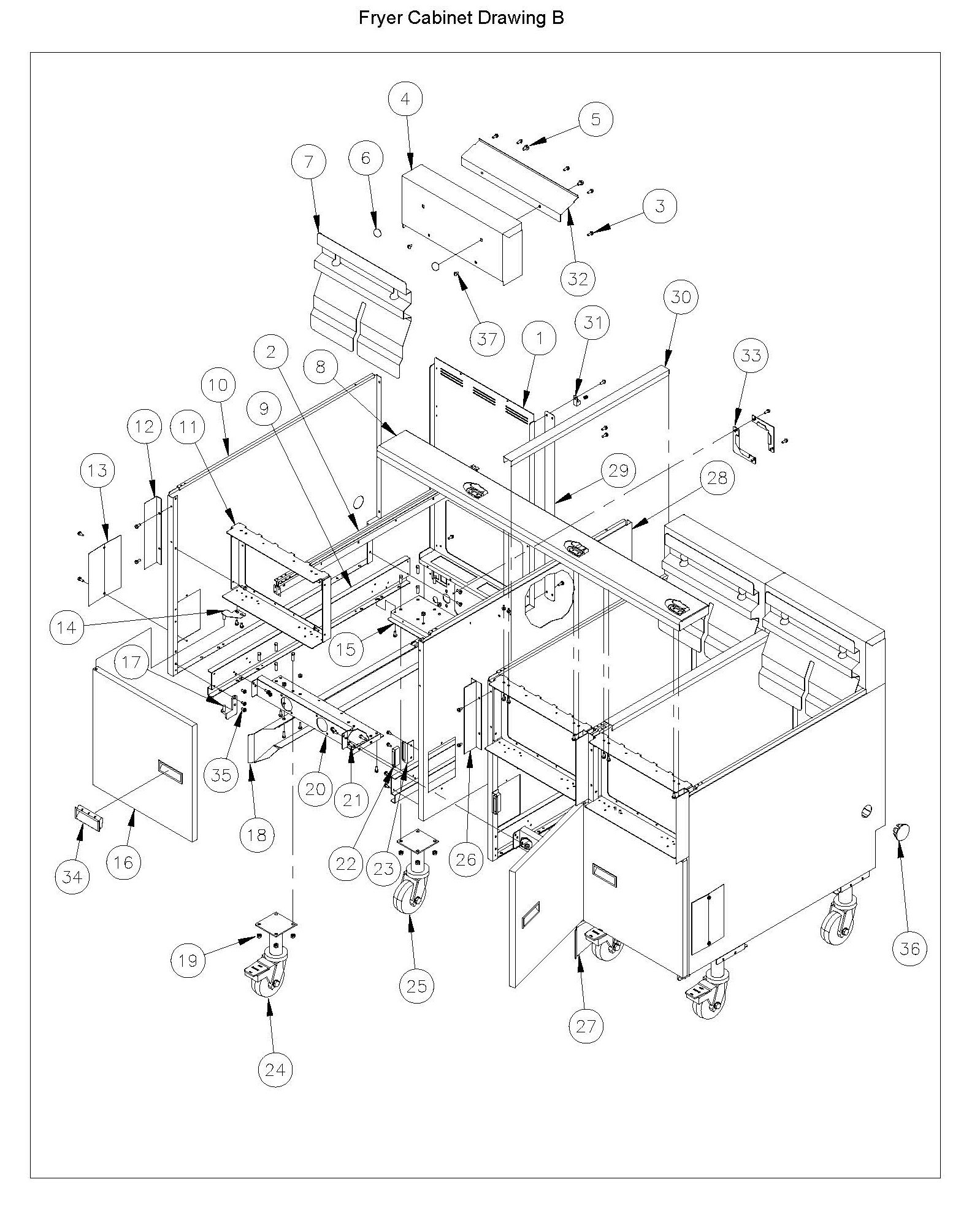 Spare Parts Drawing