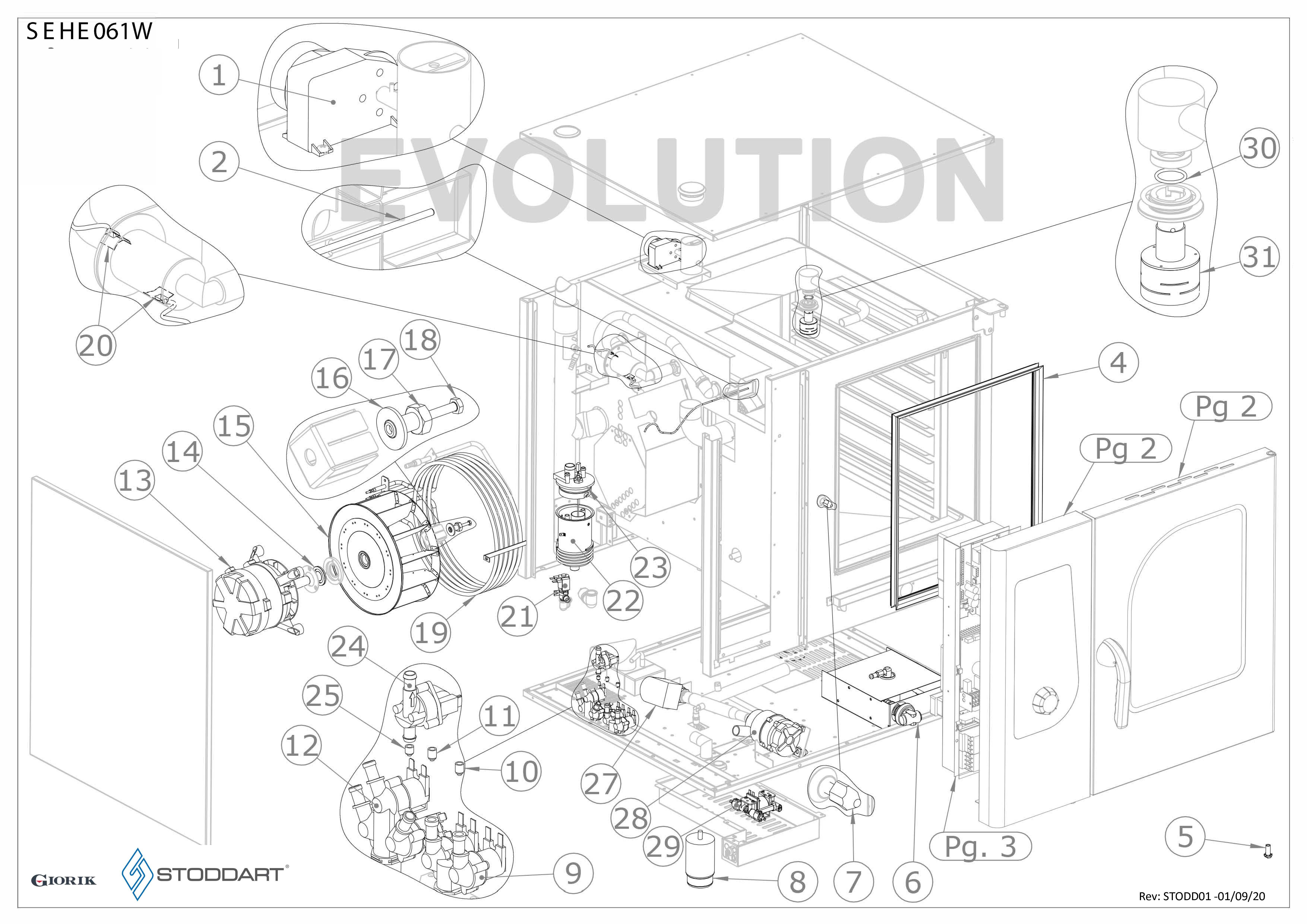Spare Parts Drawing