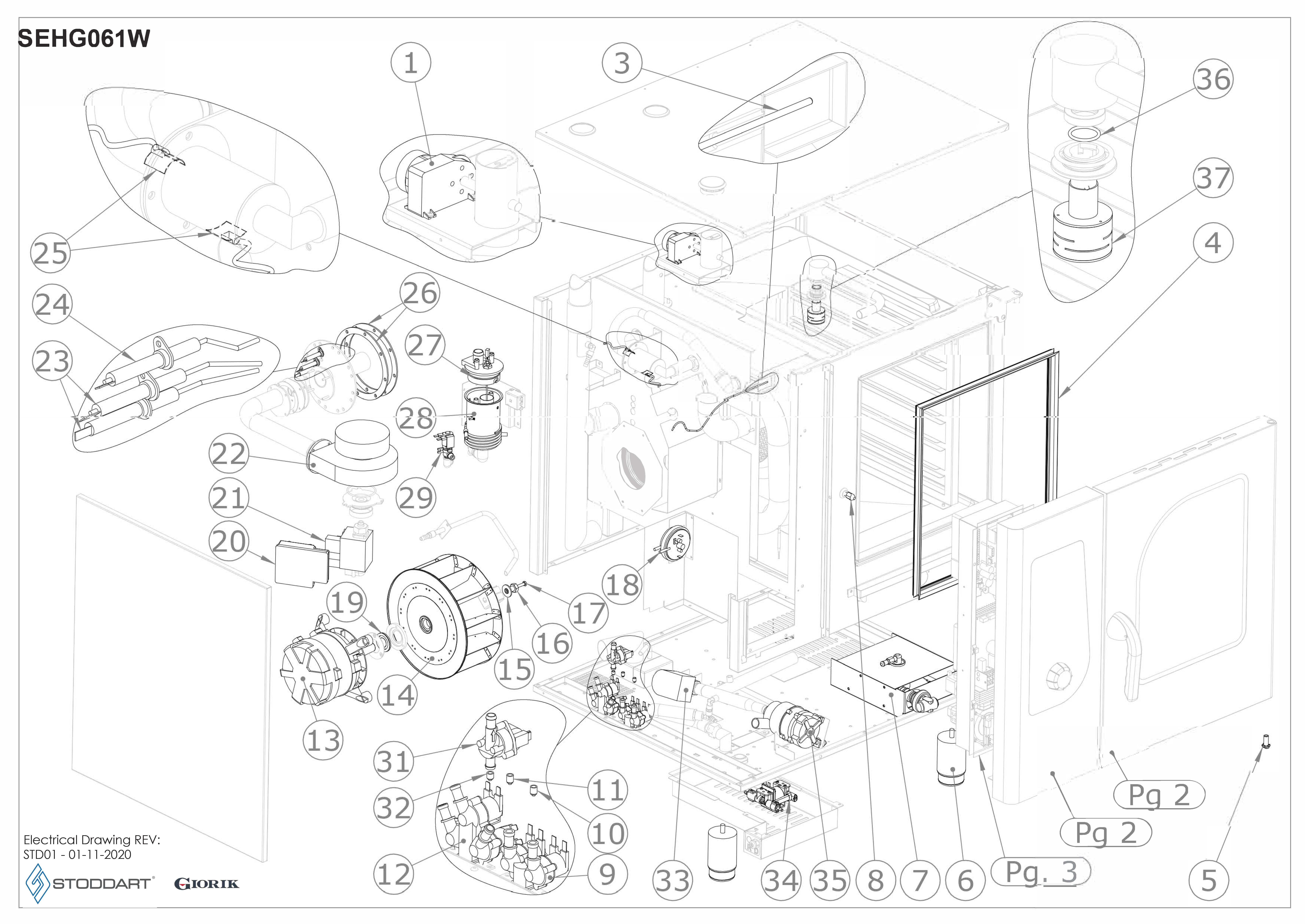 Spare Parts Drawing