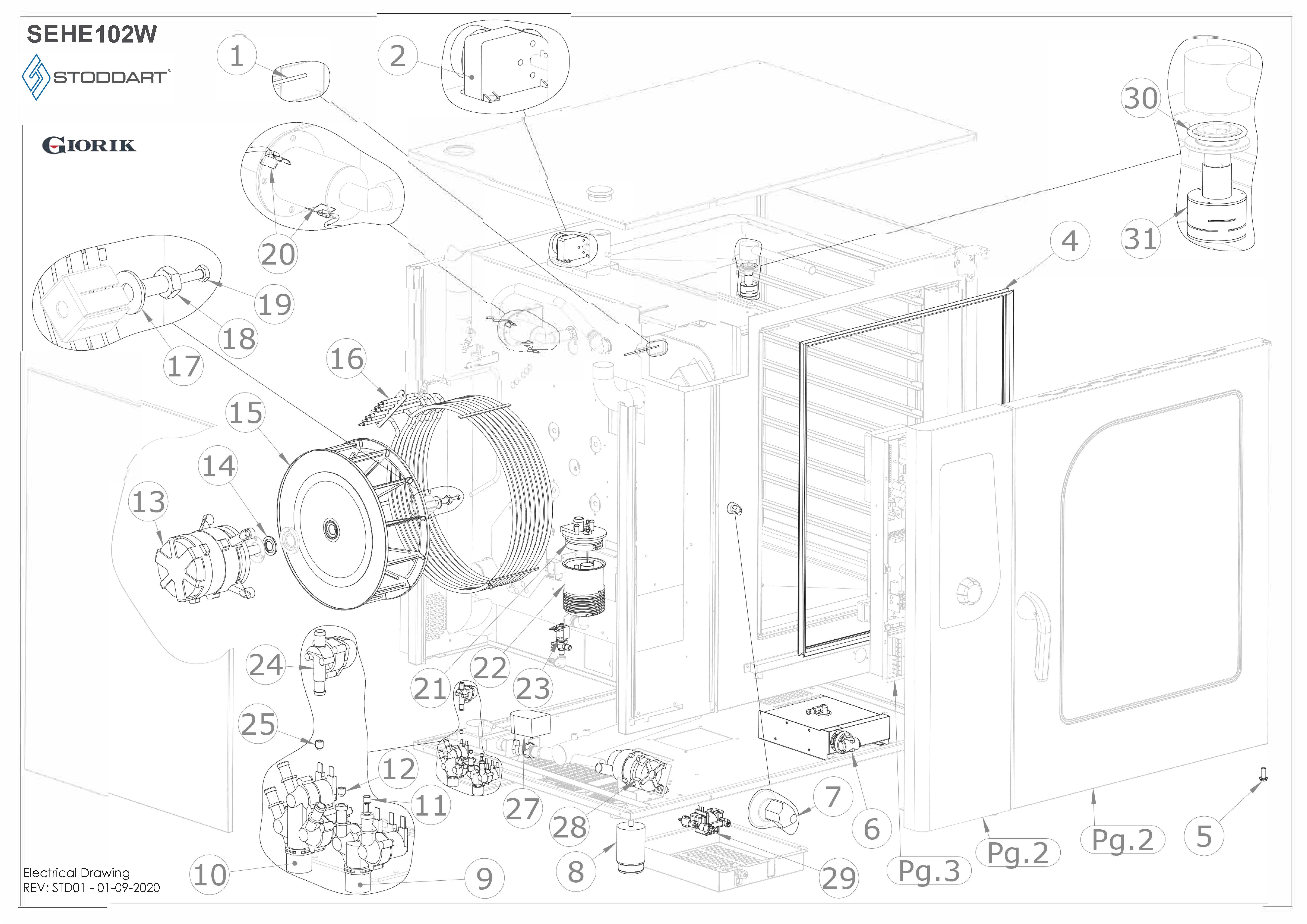 Spare Parts Drawing