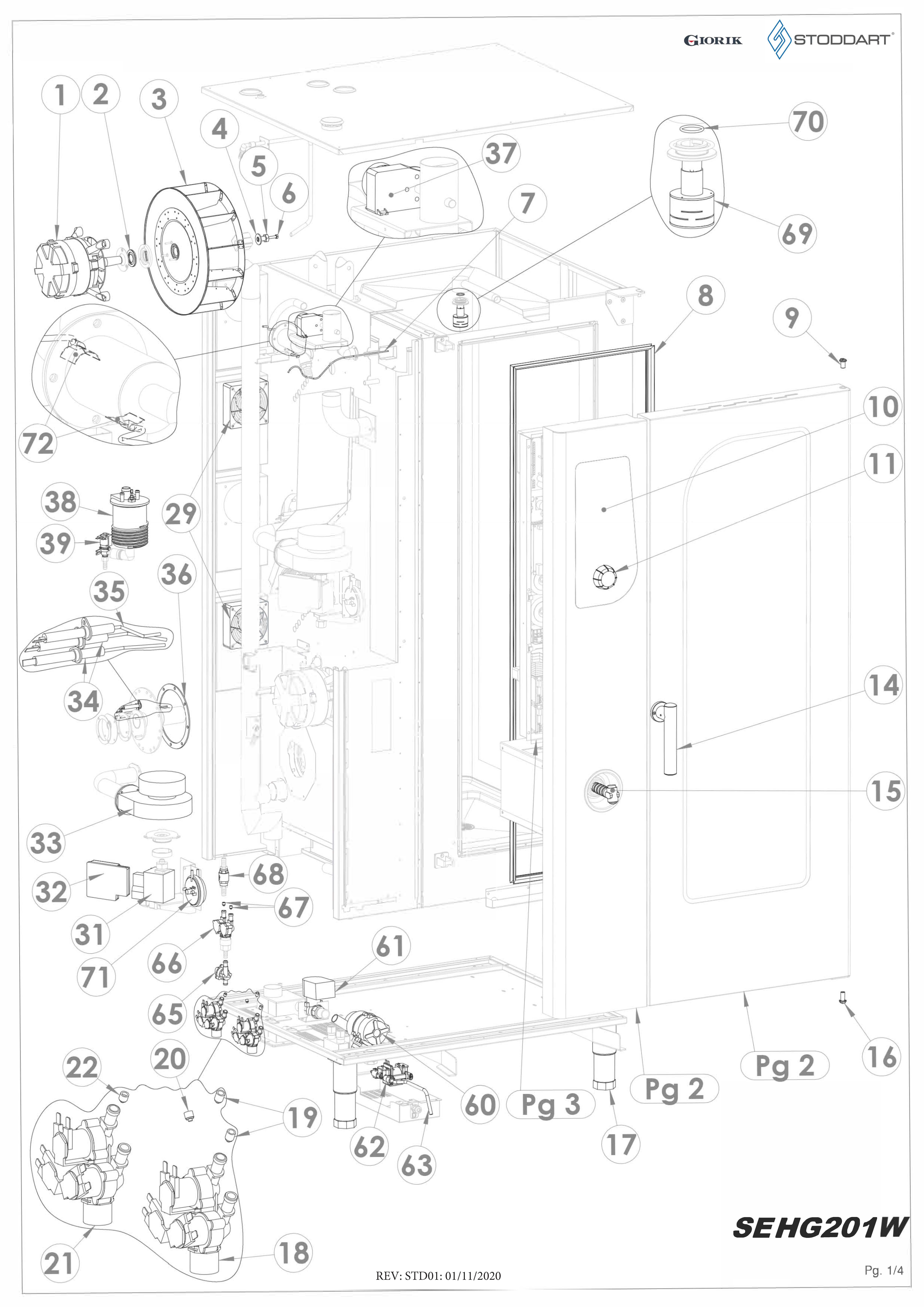 Spare Parts Drawing