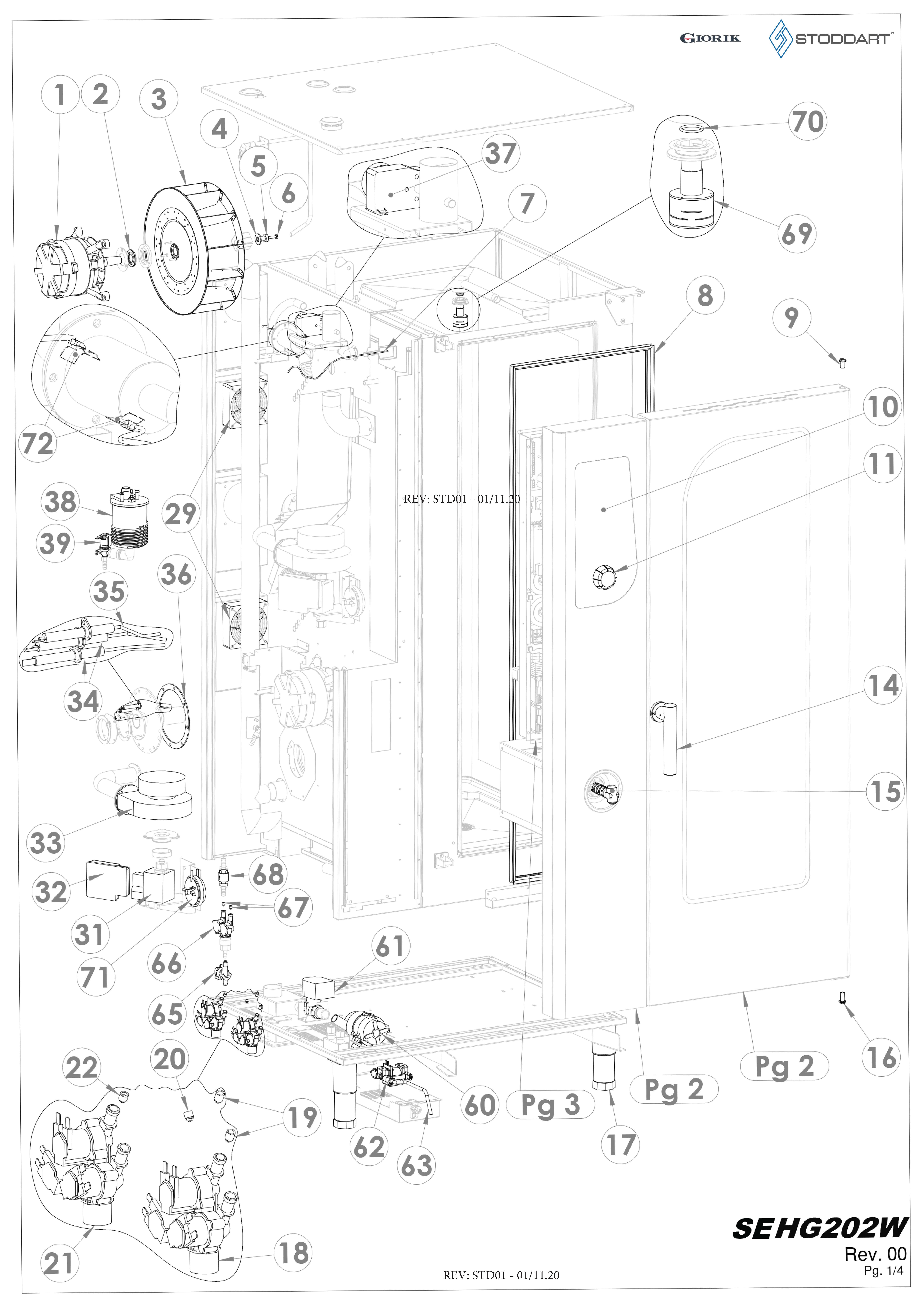 Spare Parts Drawing