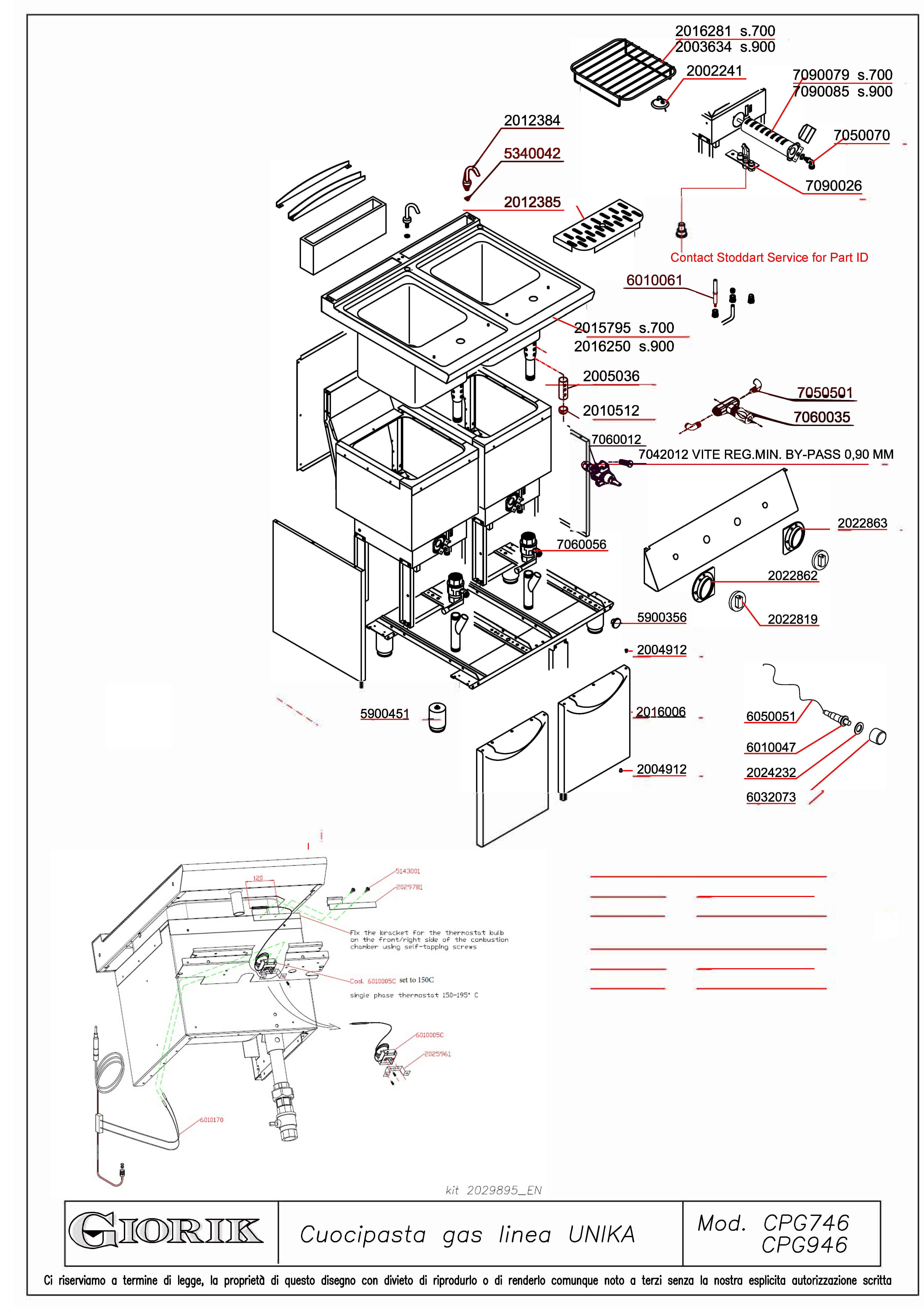 Spare Parts Drawing